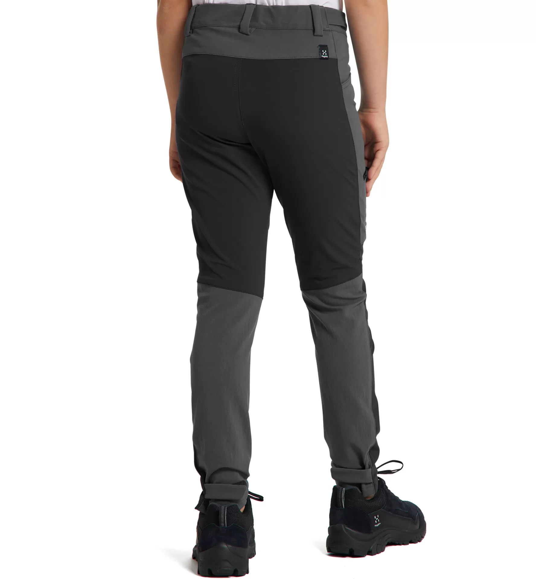 Shop Haglöfs Rugged Pant Junior Magnetite/True black