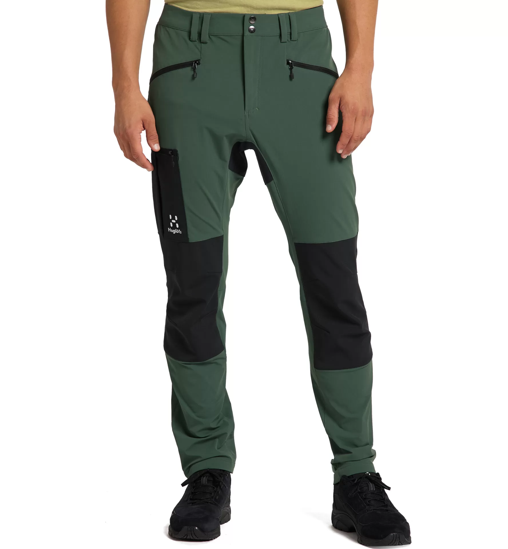 Best Haglöfs Rugged Slim Pant Men Fjell green/True black