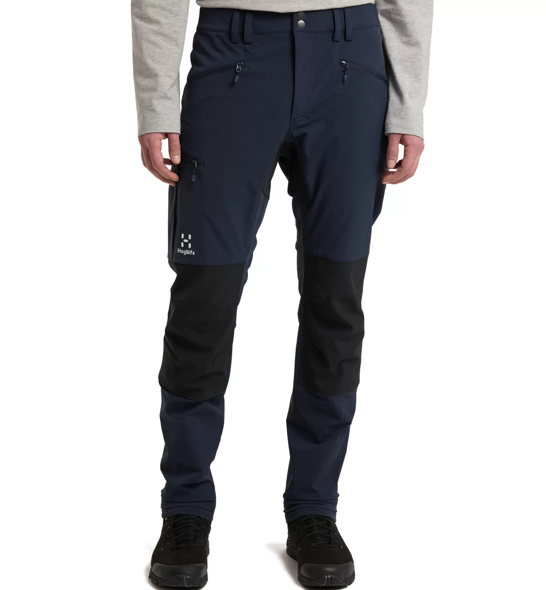 Clearance Haglöfs Rugged Slim Pant Men Tarn blue/True black