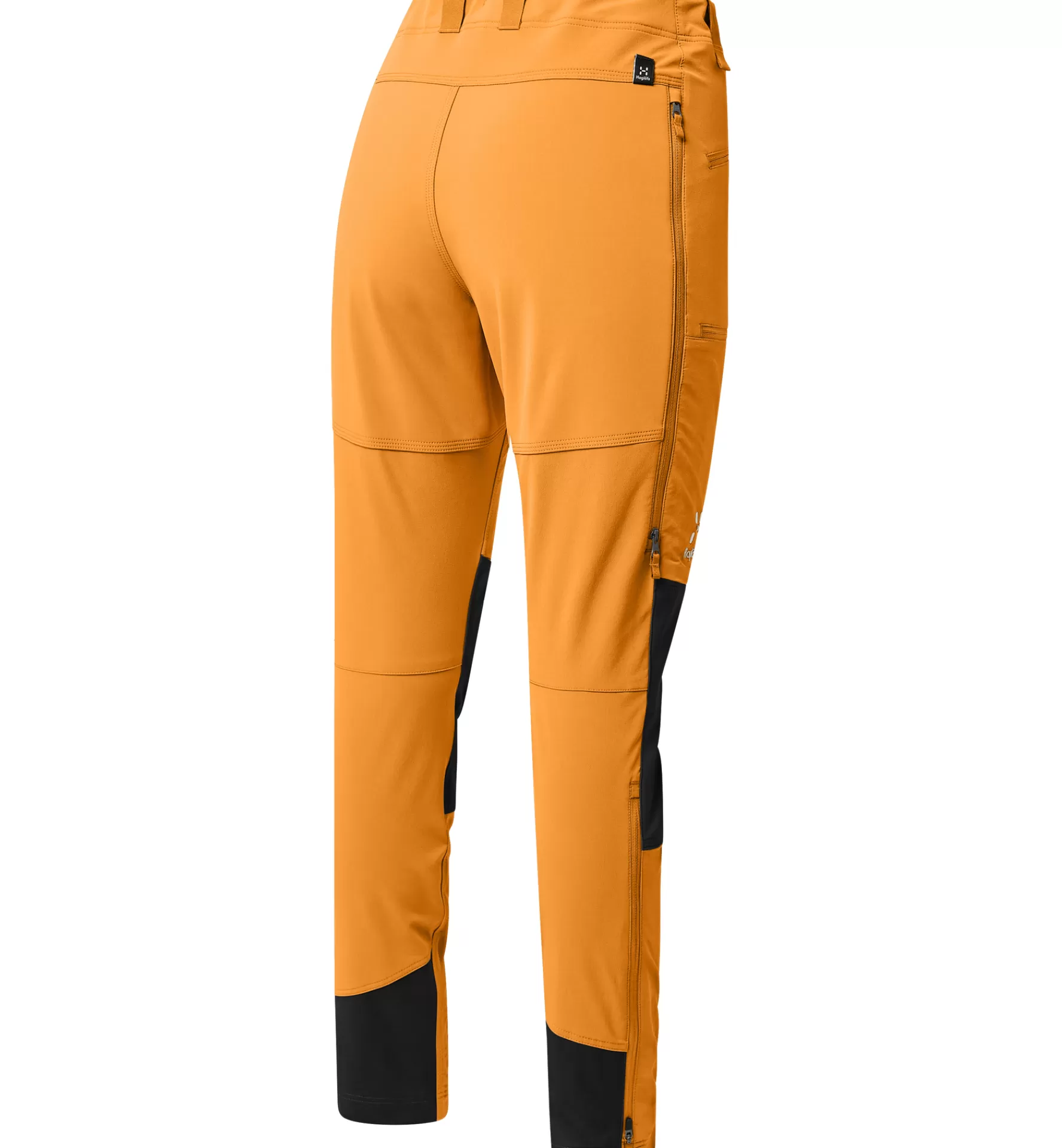 Clearance Haglöfs Rugged Slim Pant Women Desert yellow/True black