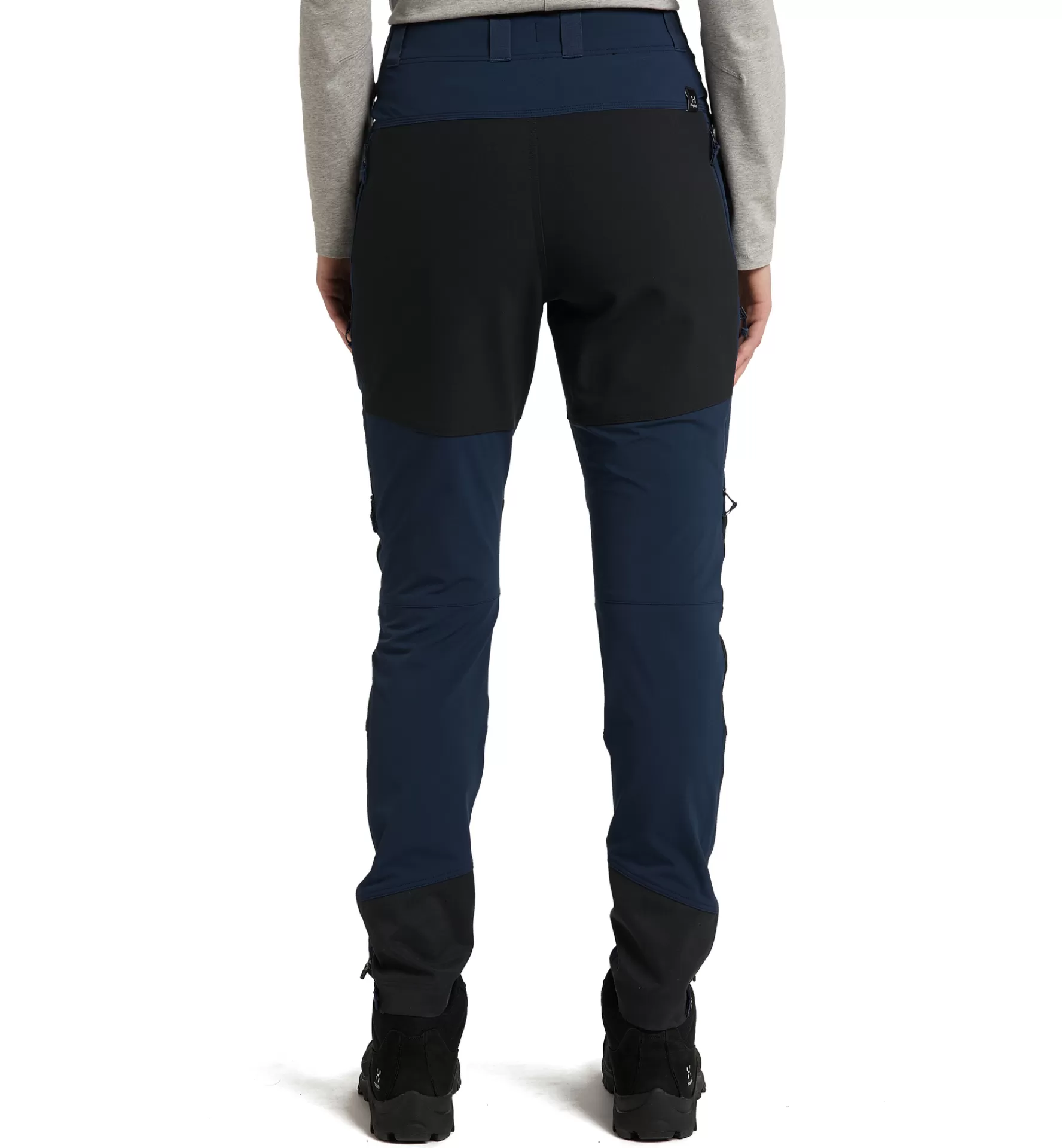 Clearance Haglöfs Rugged Slim Pant Women Tarn blue/True black