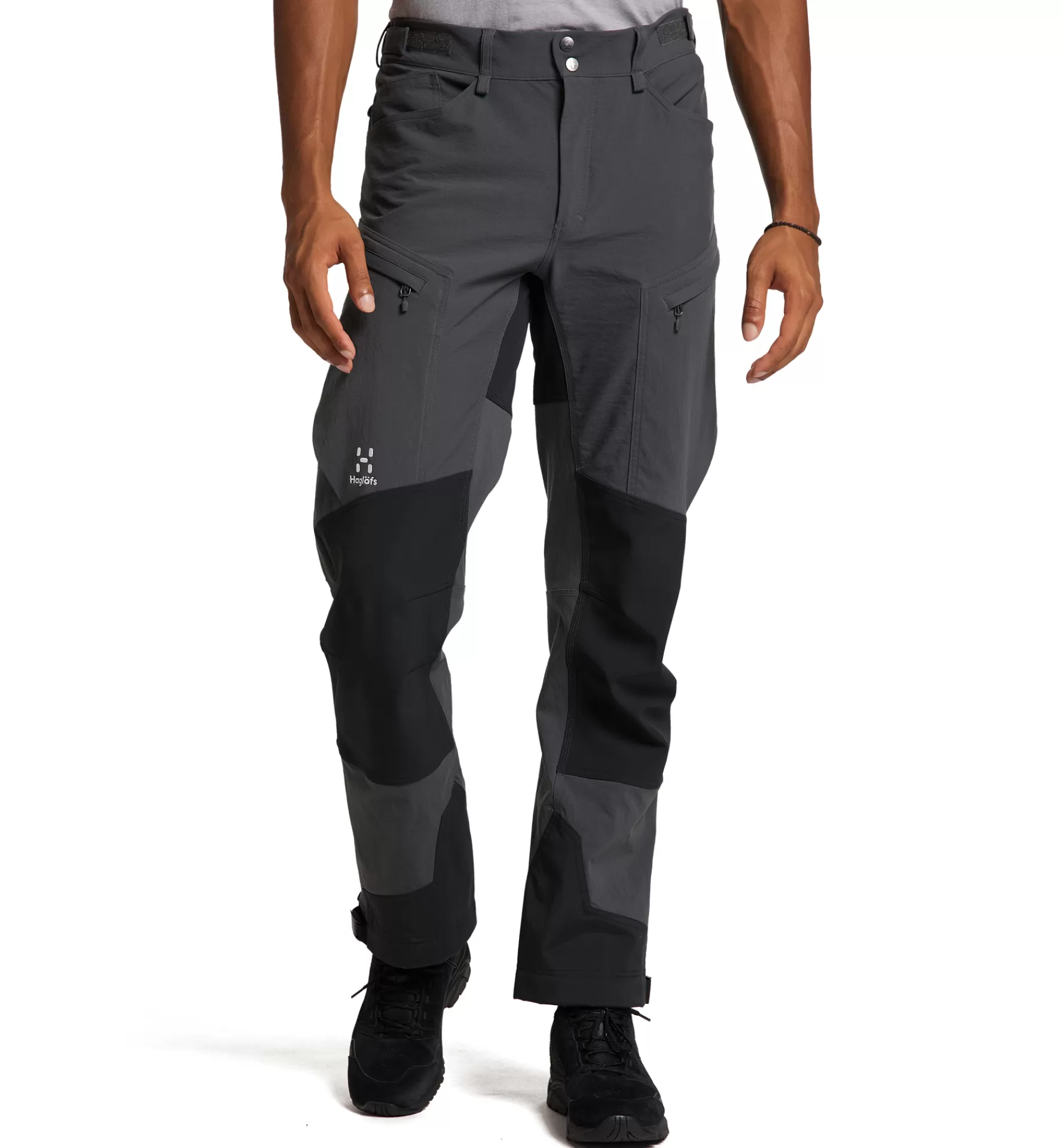 Clearance Haglöfs Rugged Standard Pant Men Magnetite/True black