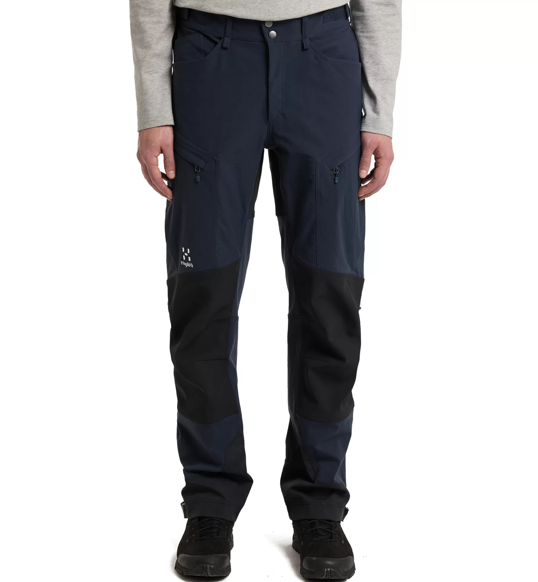 Outlet Haglöfs Rugged Standard Pant Men Tarn blue/True black