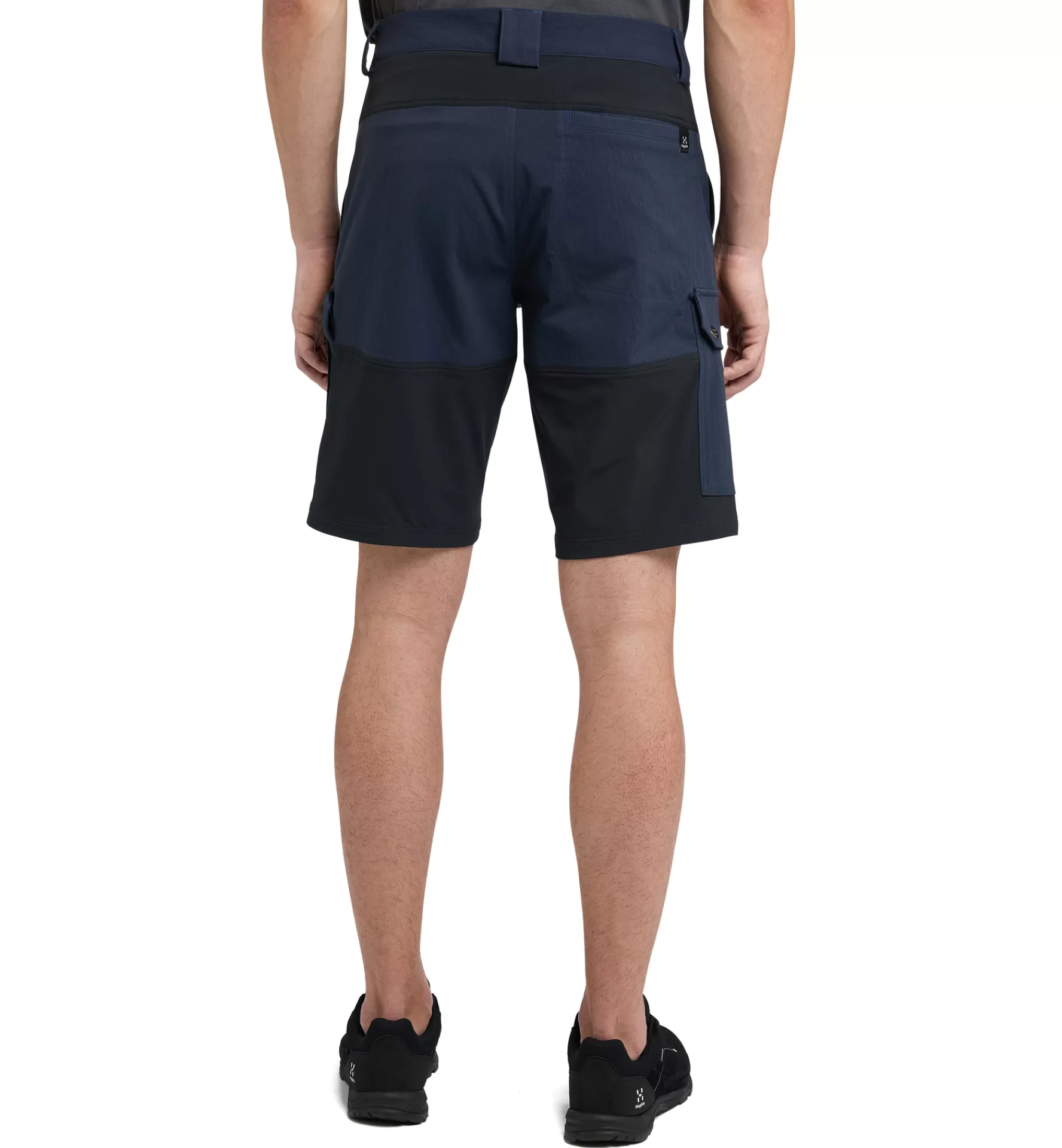 Clearance Haglöfs Rugged Standard Shorts Men Tarn blue/True black