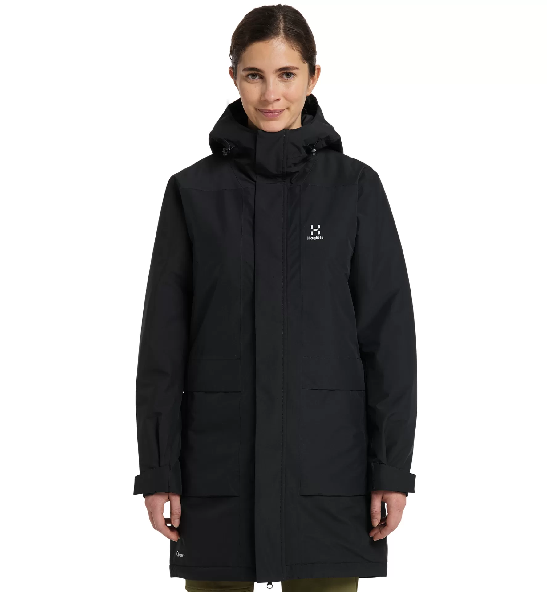 Best Sale Haglöfs Salix Proof Mimic Parka Women True Black