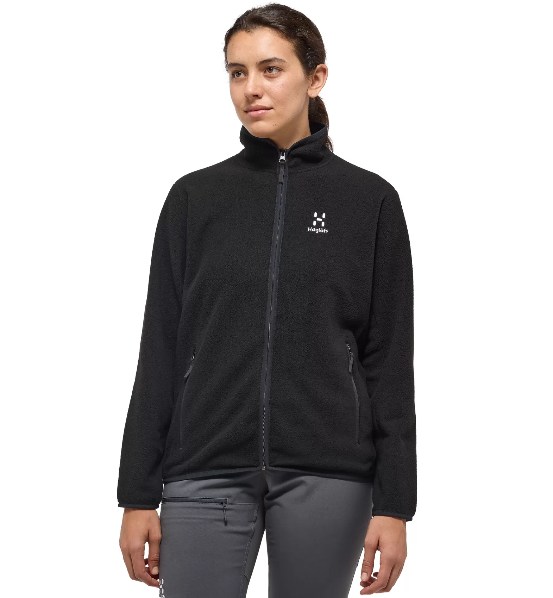 Discount Haglöfs Åska Mid Jacket Women True Black