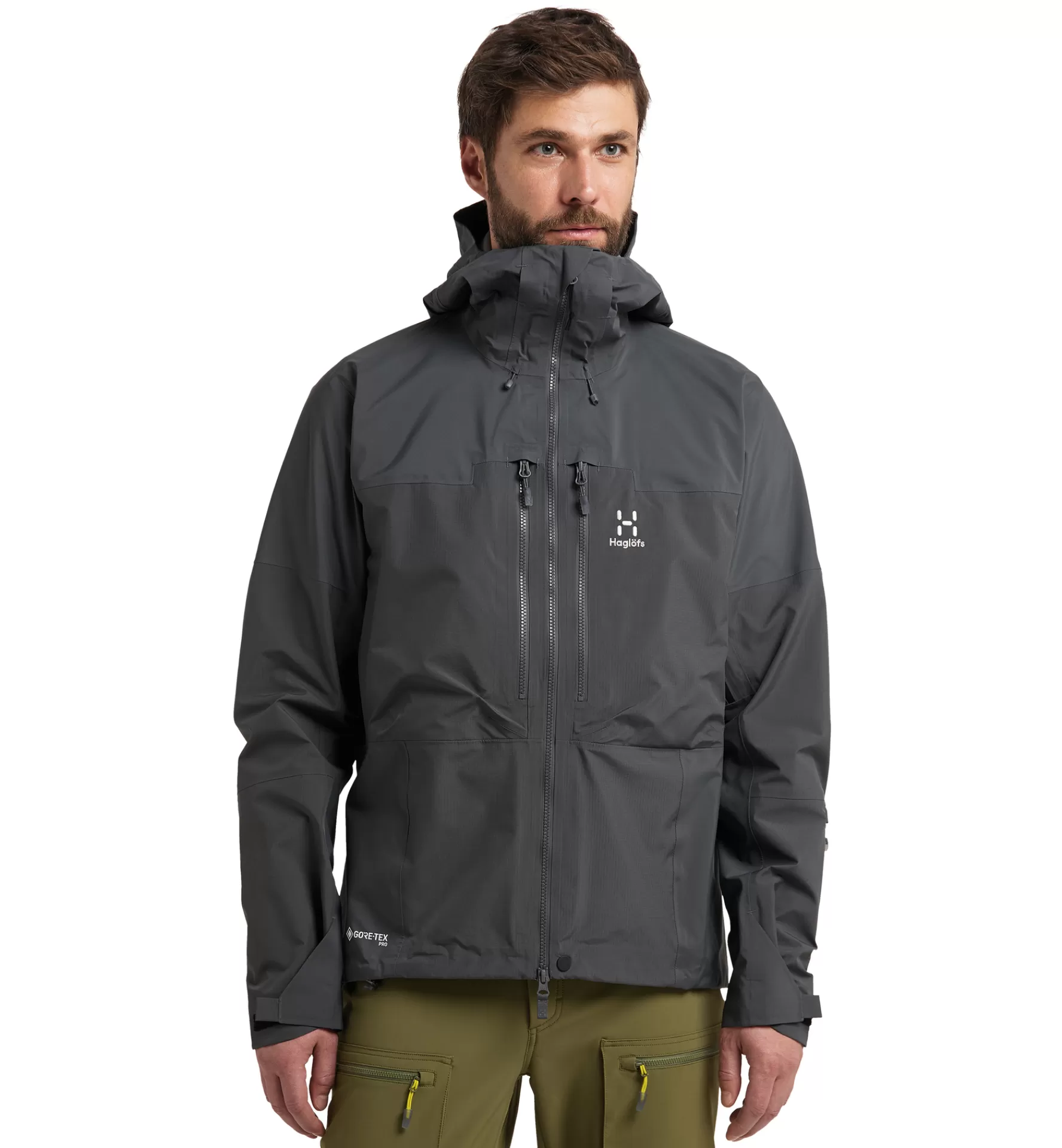 Sale Haglöfs Spitz GTX Pro Jacket Men Magnetite