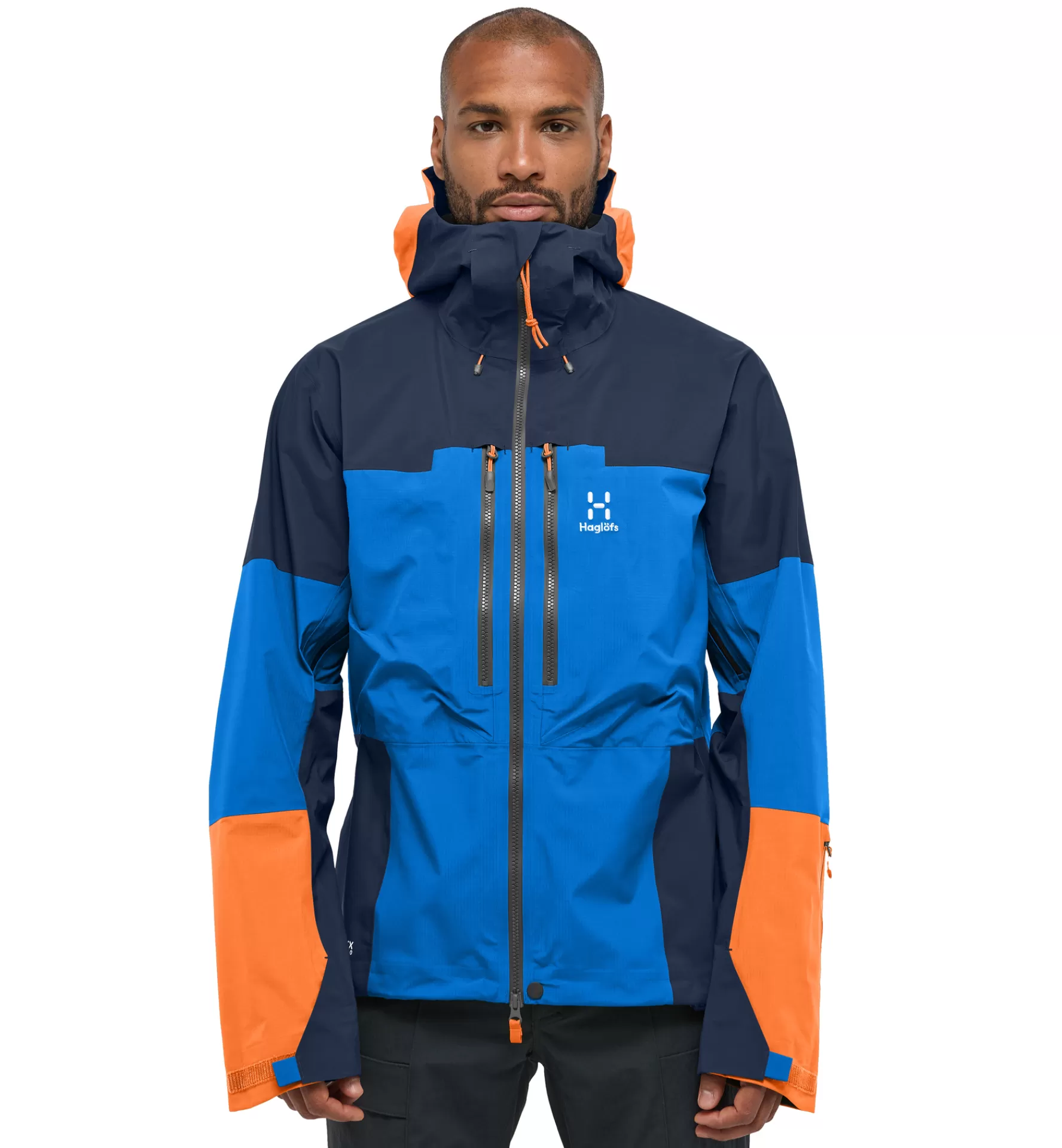 Clearance Haglöfs Spitz GTX Pro Jacket Men Electric Blue/Tarn Blue