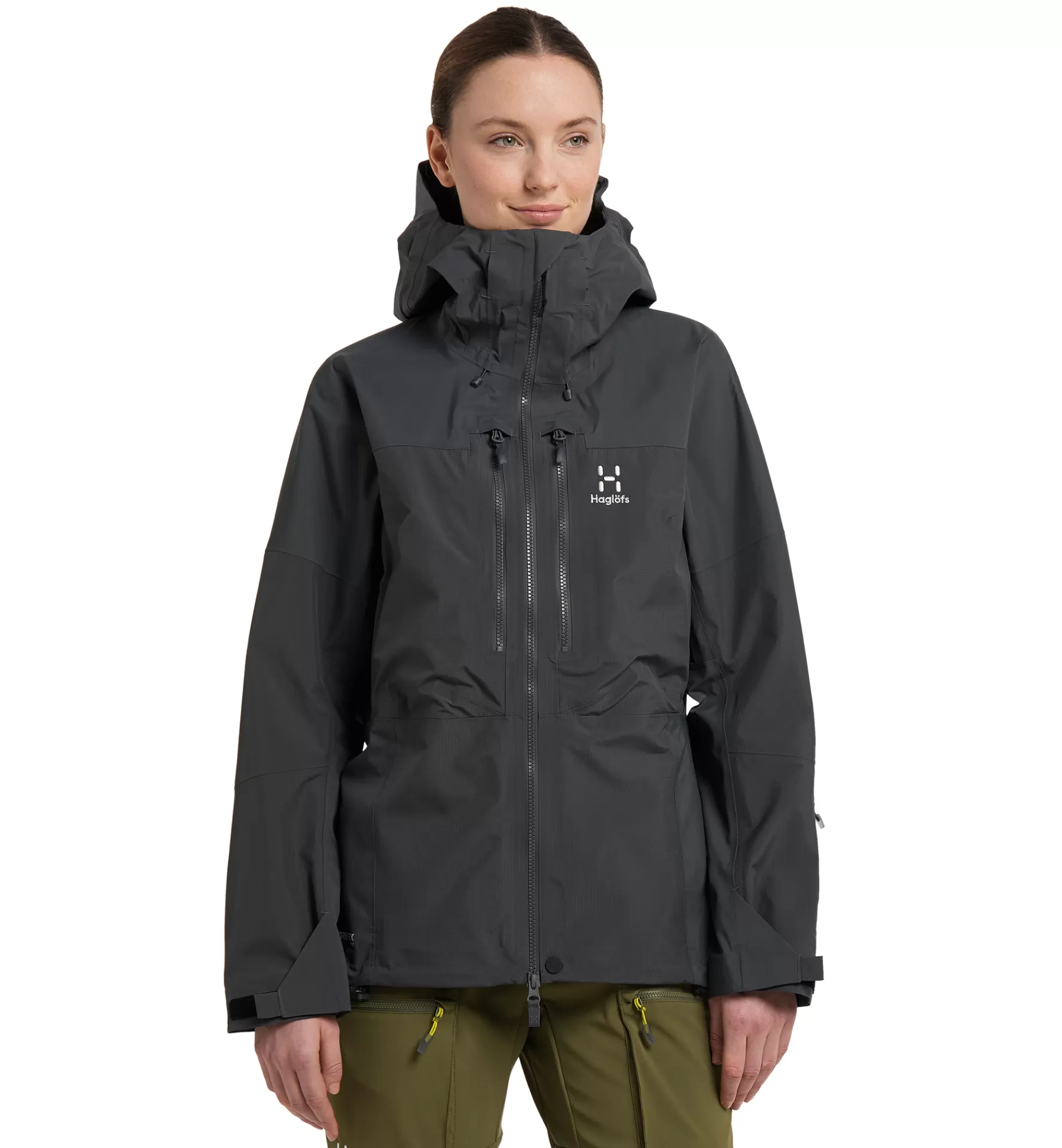 Best Haglöfs Spitz GTX Pro Jacket Women Magnetite