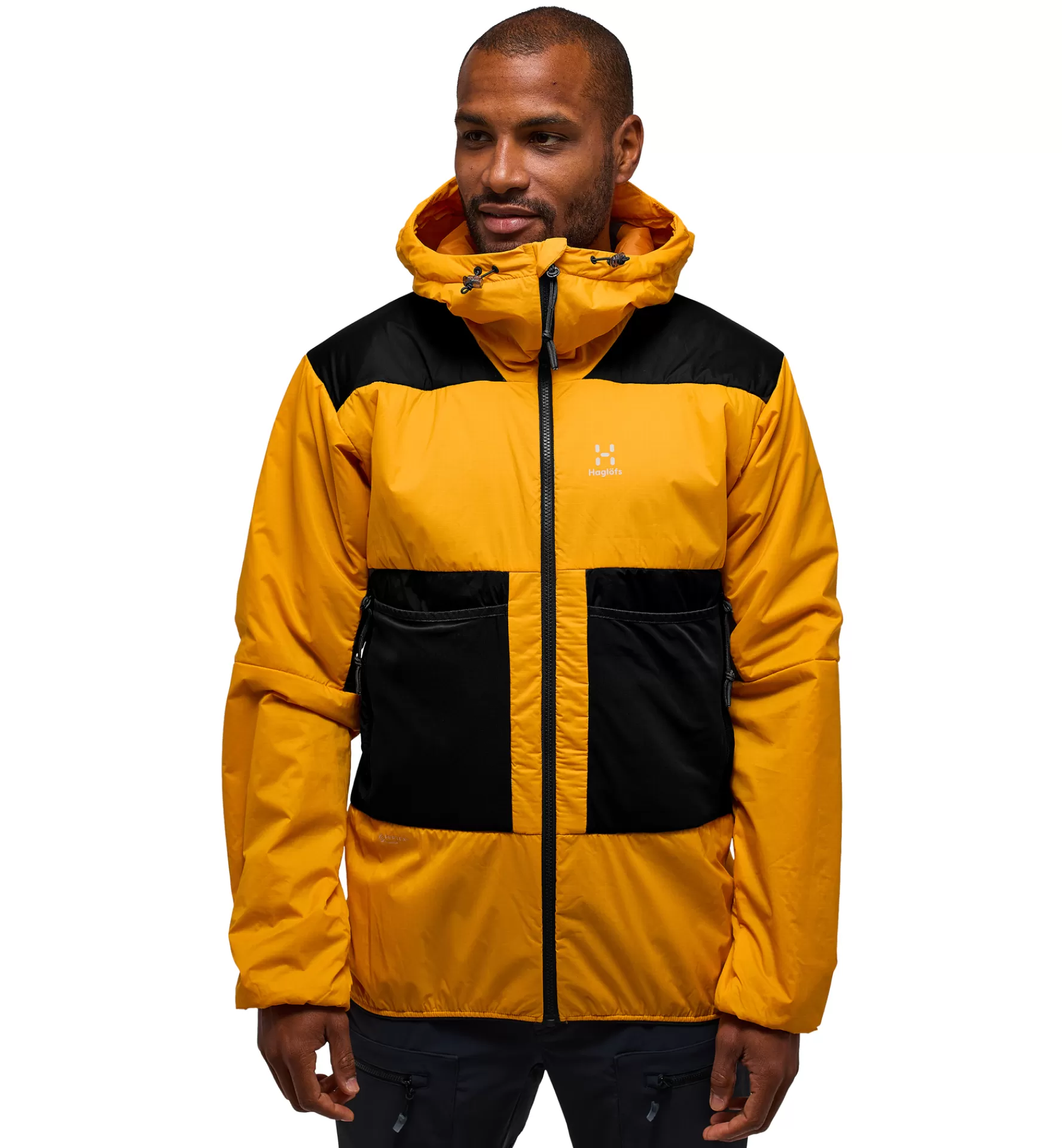 Store Haglöfs Spitz Mimic Hood Men Sunny Yellow/True Black