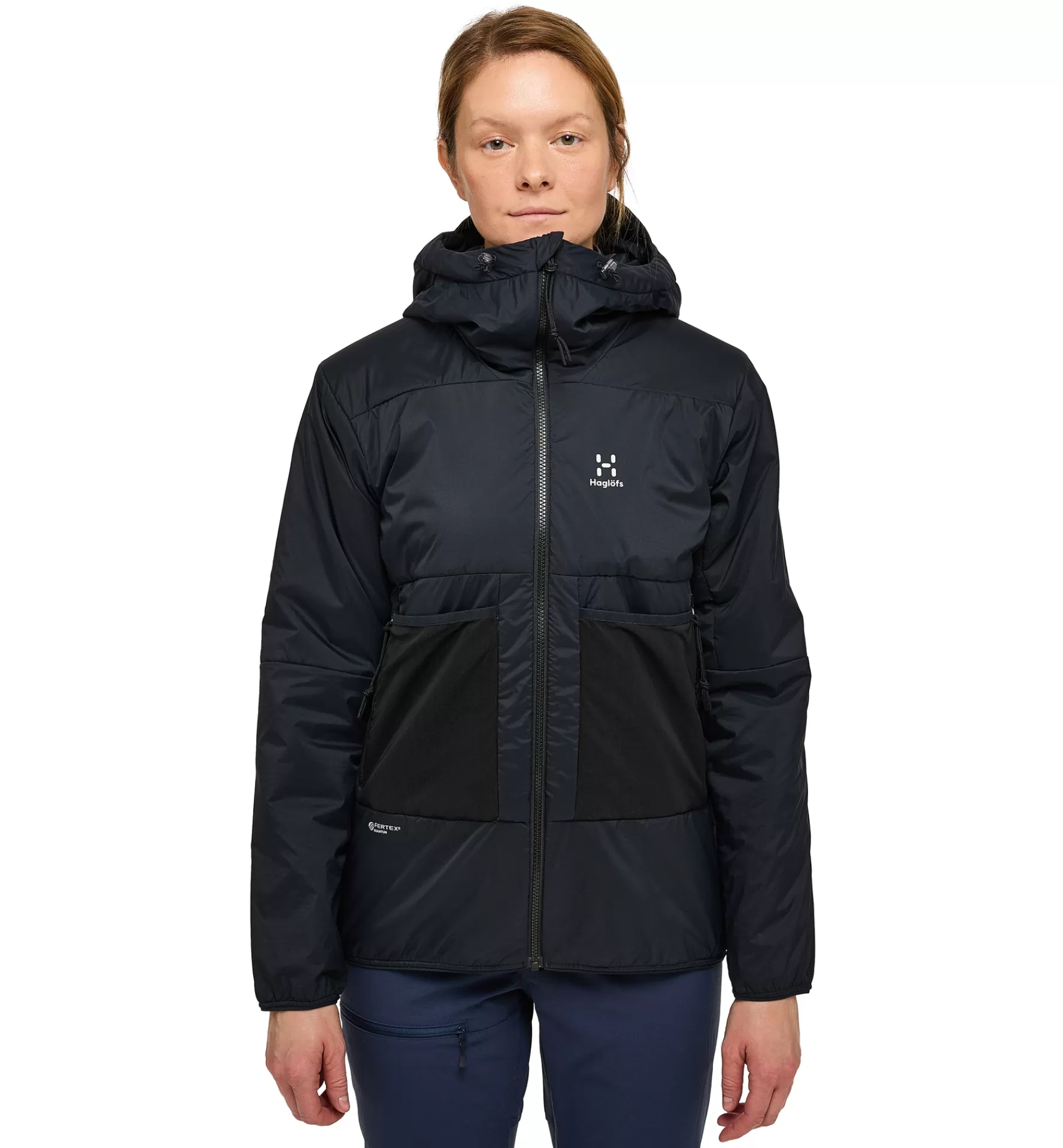 Outlet Haglöfs Spitz Mimic Hood Women True Black