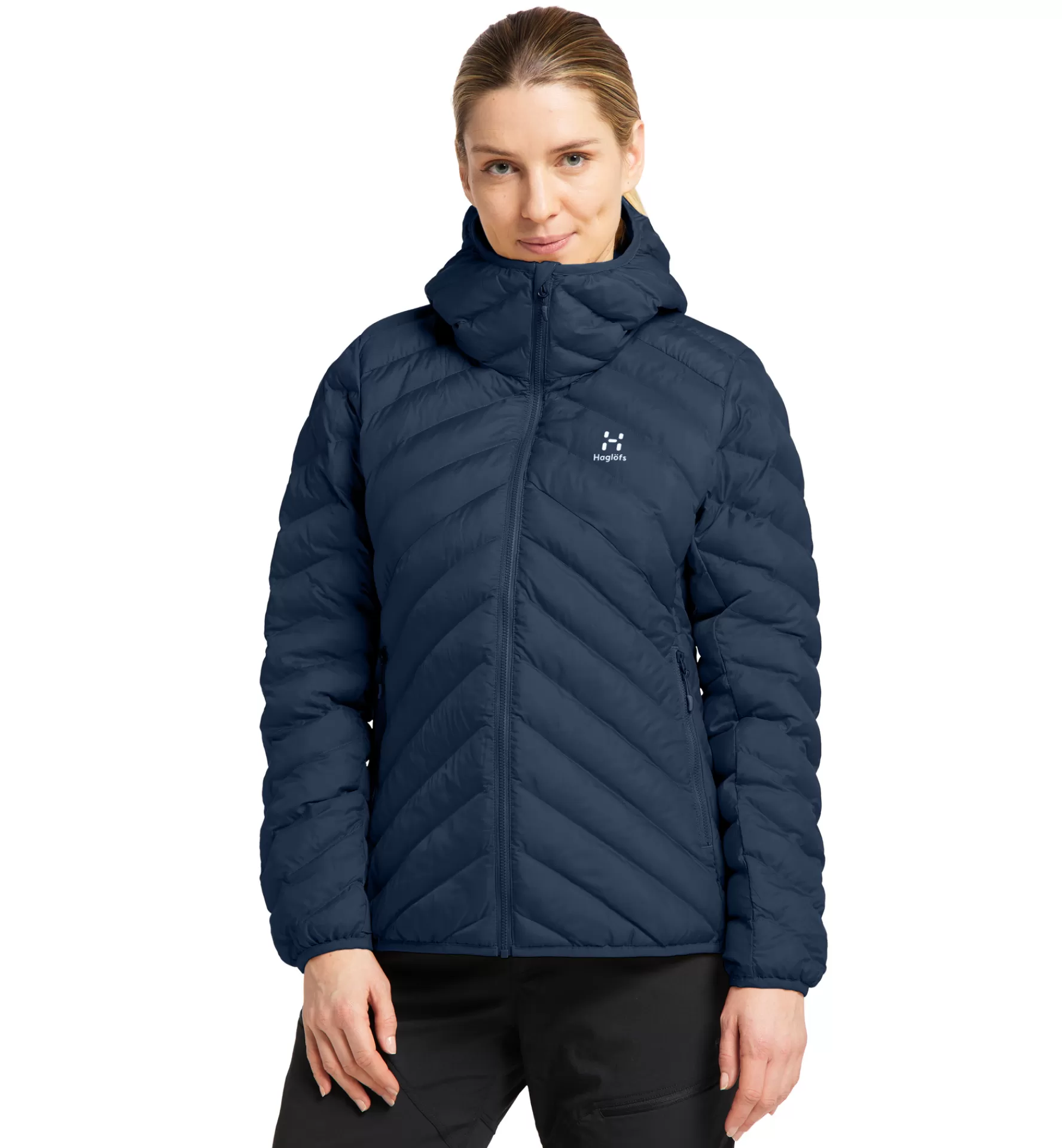 Flash Sale Haglöfs Särna Mimic Hood Women Tarn Blue