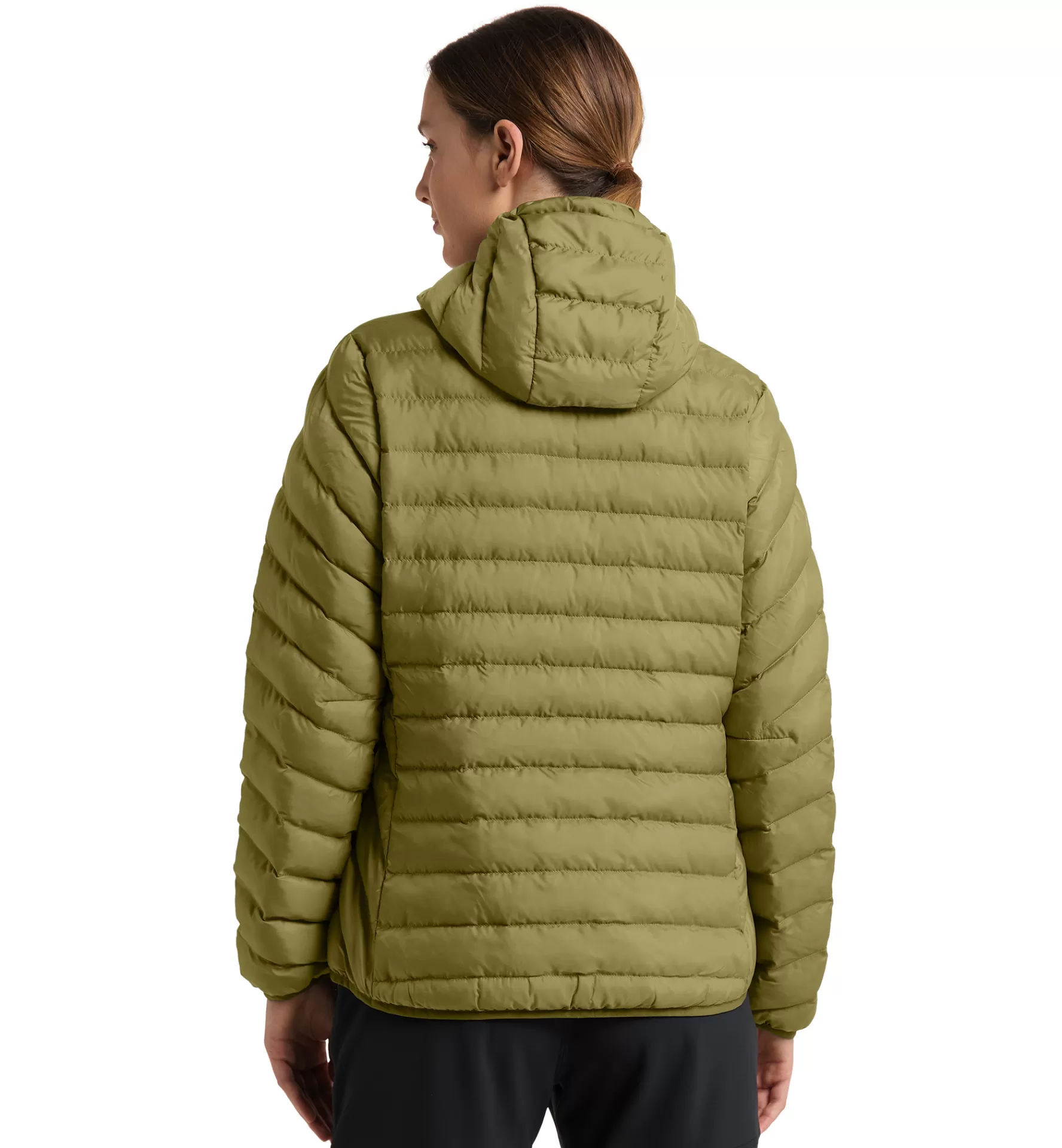 Outlet Haglöfs Särna Mimic Hood Women Olive Green