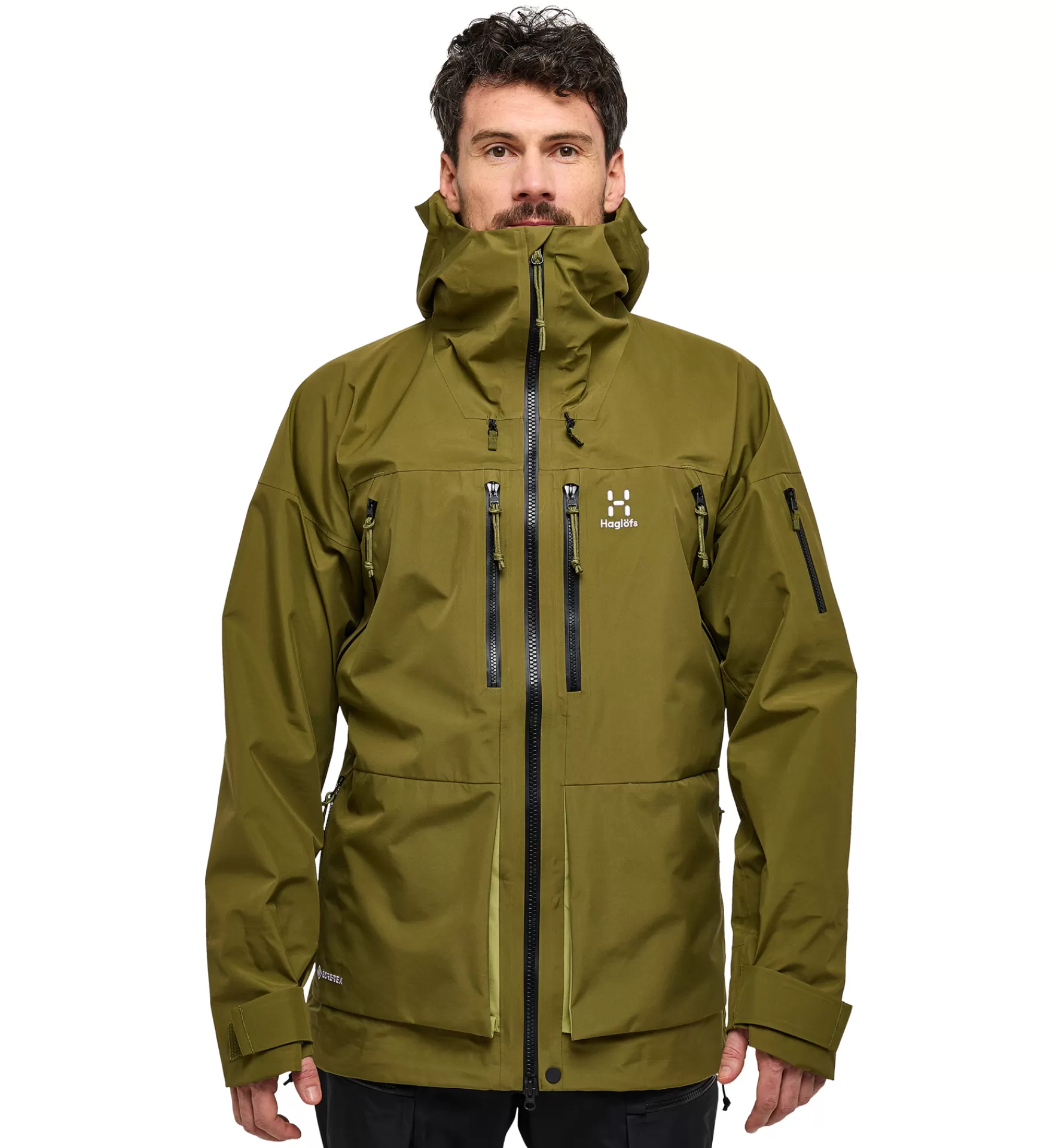 Hot Haglöfs Vassi GTX Jacket Men Olive green/Thyme green