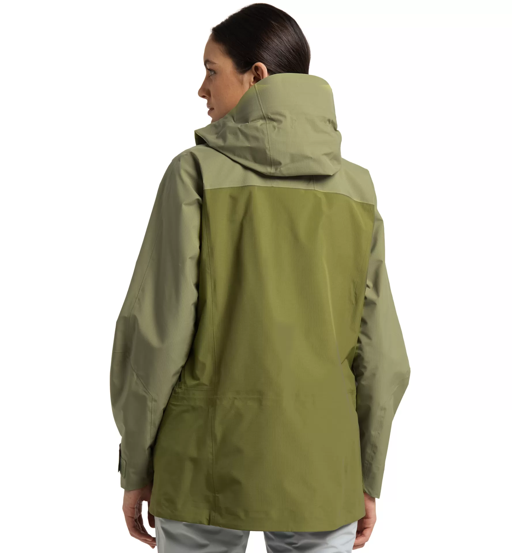 Hot Haglöfs Vassi GTX Pro Jacket Women Olive green/Thyme green