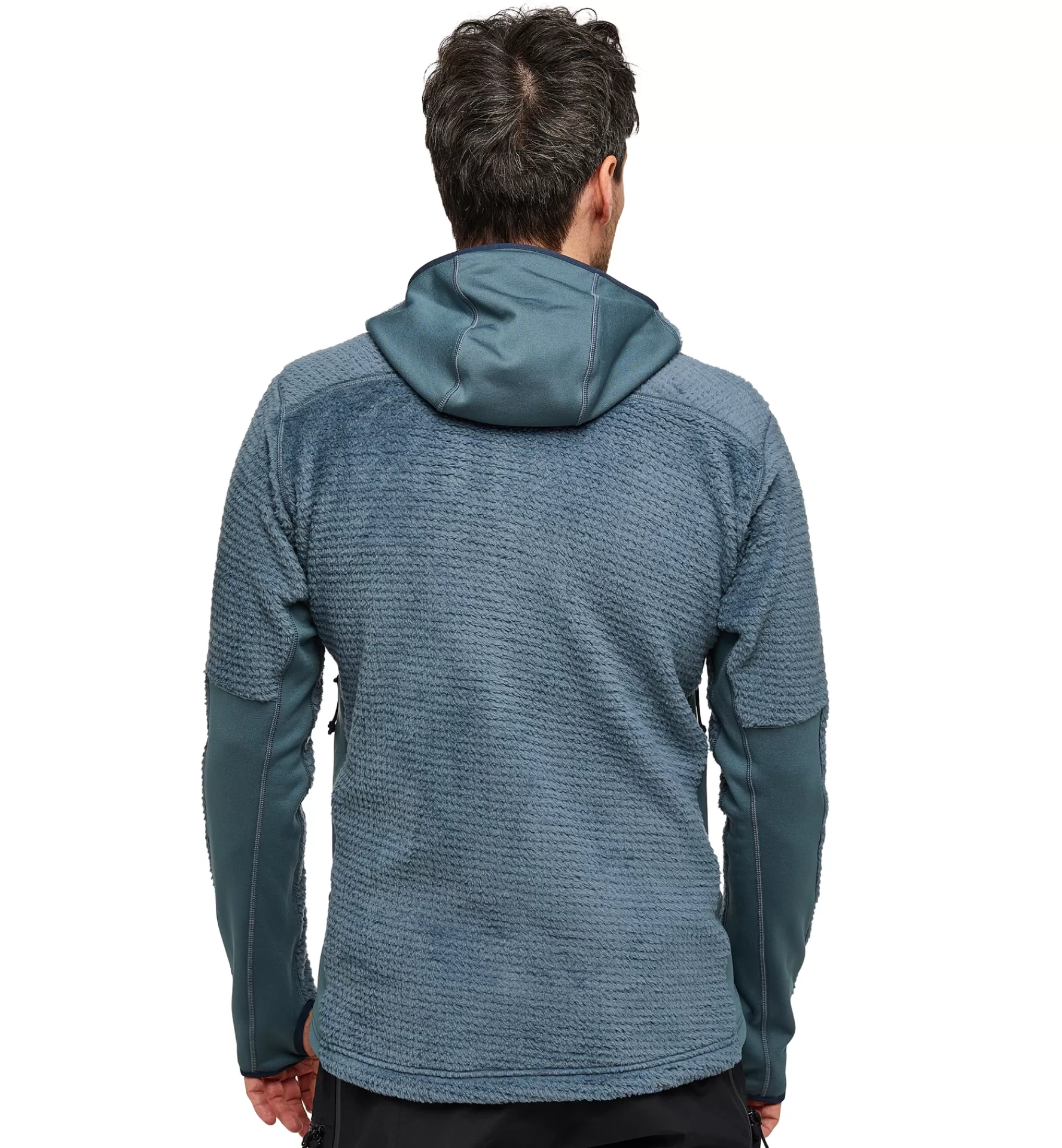 Clearance Haglöfs Vassi Mid Hood Men Steel Blue