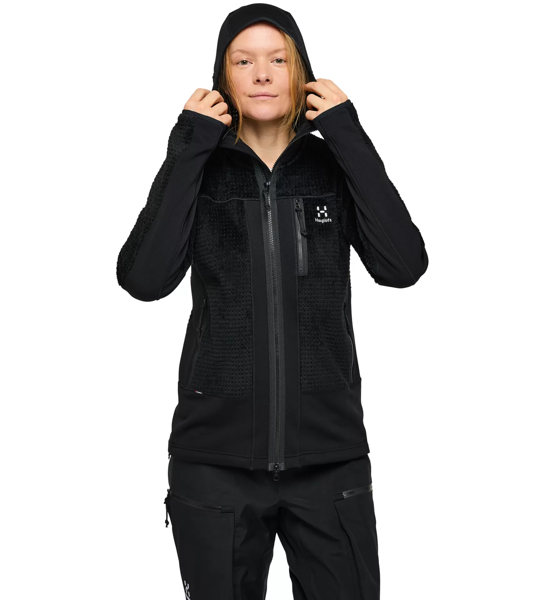 Shop Haglöfs Vassi Mid Hood Women True Black