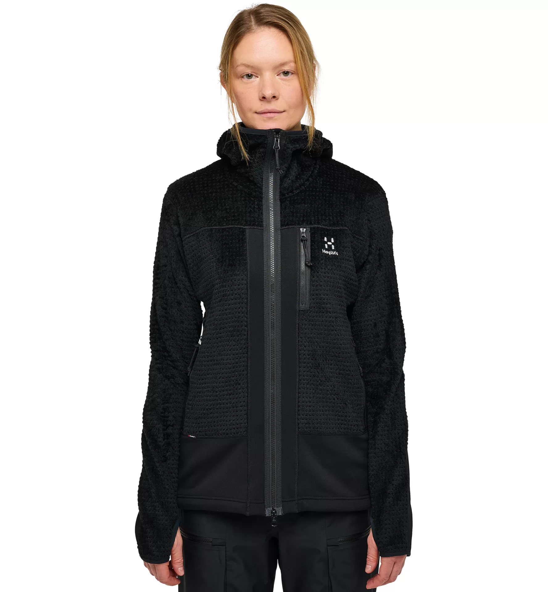 Shop Haglöfs Vassi Mid Hood Women True Black