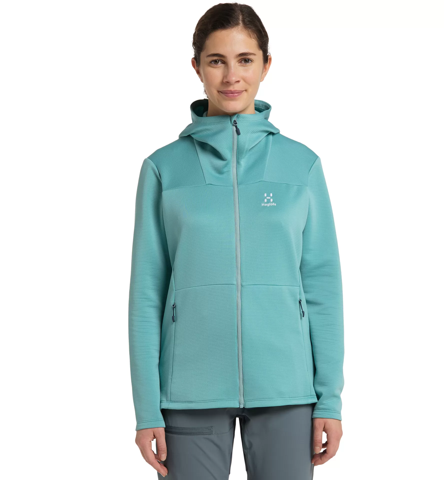 Discount Haglöfs Willow Mid Hood Women Frost Blue