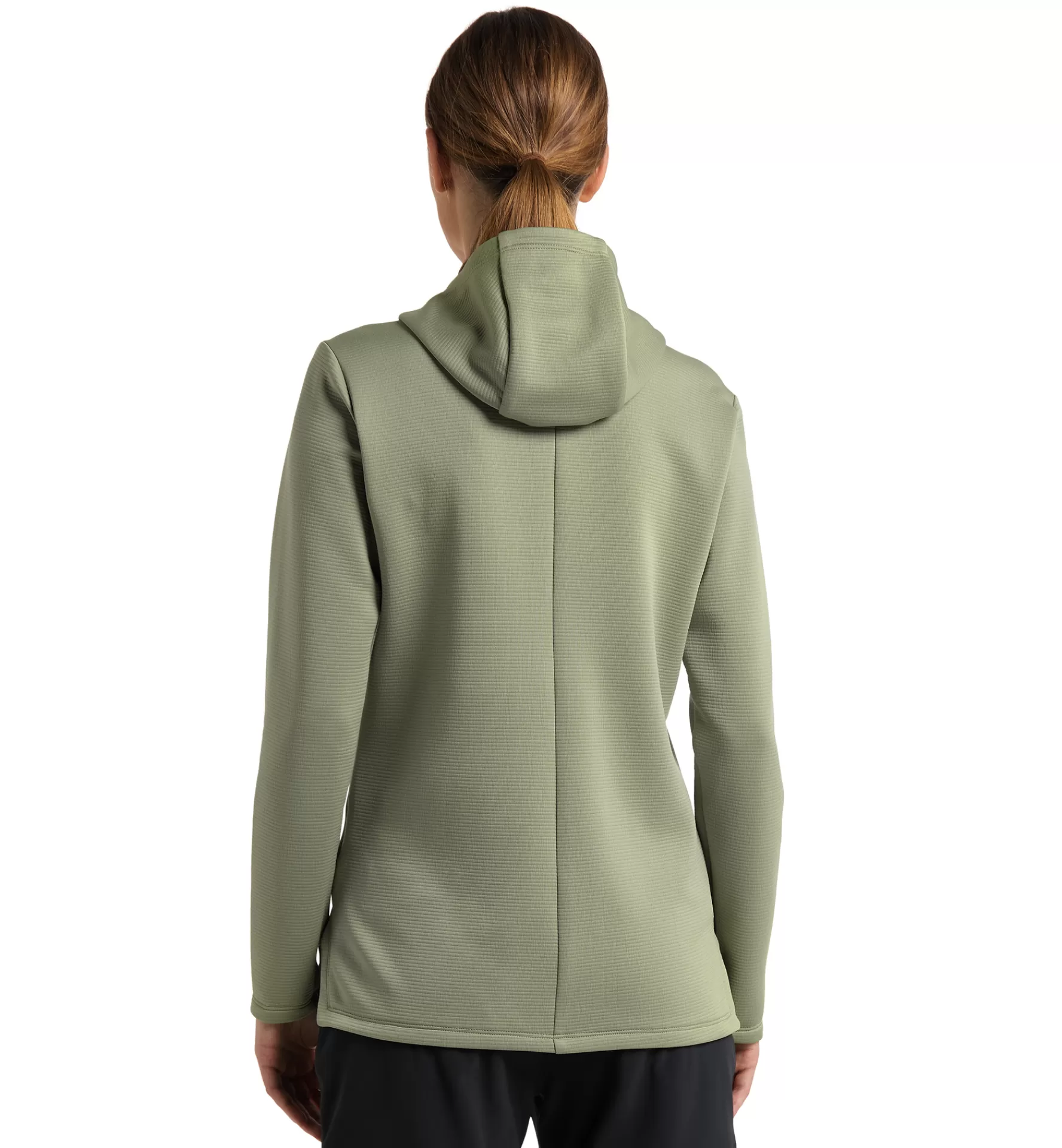 Cheap Haglöfs Willow Mid Hood Women Thyme Green